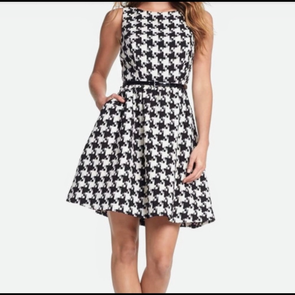 Jessica Simpson Houndstooth Dress sz 6